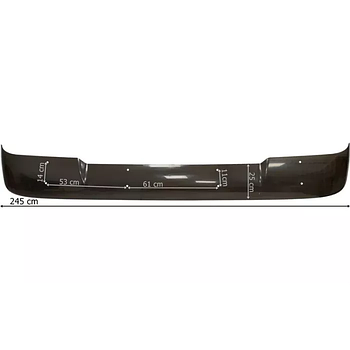 Козырек (дымка) солнцезащитный DAF XF105 2005>/XF95 1/XF95 2 2002-2006/ДАФ ХФ105/95 2