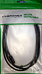 Оптический шнур TOSLINK 1,5 м LivePower A2645