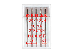 Иглы швейные универсальные ORGAN супер-стрейч