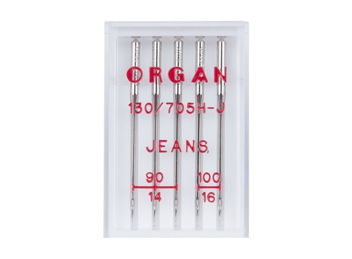 Иглы швейные универсальные ORGAN для джинса