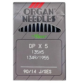 Иглы швейные универсальные ORGAN DPx5 SES (для трикотажа) DPx5 90-SES