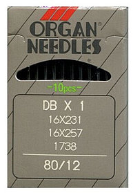 Иглы швейные универсальные ORGAN DВx1 DВx1 80