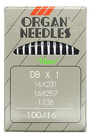 Иглы швейные универсальные ORGAN DВx1 DВx1  100