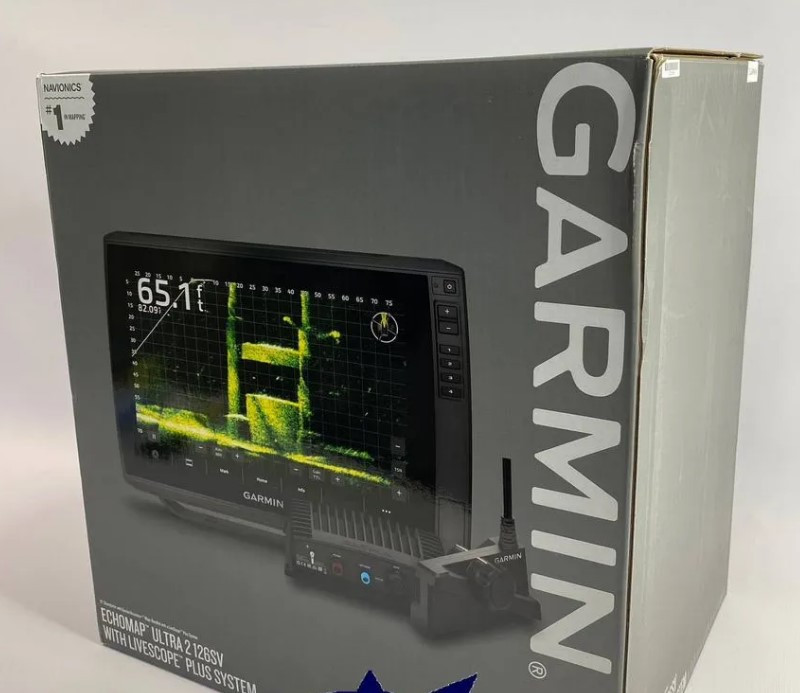 Комплект кaртплoттер Gаrmin ЕCНOМАP Ultra 2 122/126sv и пaноптикc Garmin Рanoptix LiveSсоре Рlus LVS34