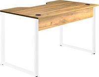 Геймерский стол Millwood Лофт Гонконг ДТ-3 130x70x75 (дуб золотой Craft/металл белый)
