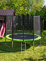 Батут SKYJUMP (Усиленный) PRO 312cм (10FT) с защитной сеткой и лестницей