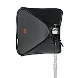 Софтбокс Falcon Eyes EB-060 60x60cm с переходником для накамерных вспышек, фото 3