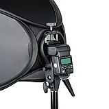 Софтбокс Falcon Eyes EB-060 60x60cm с переходником для накамерных вспышек, фото 5