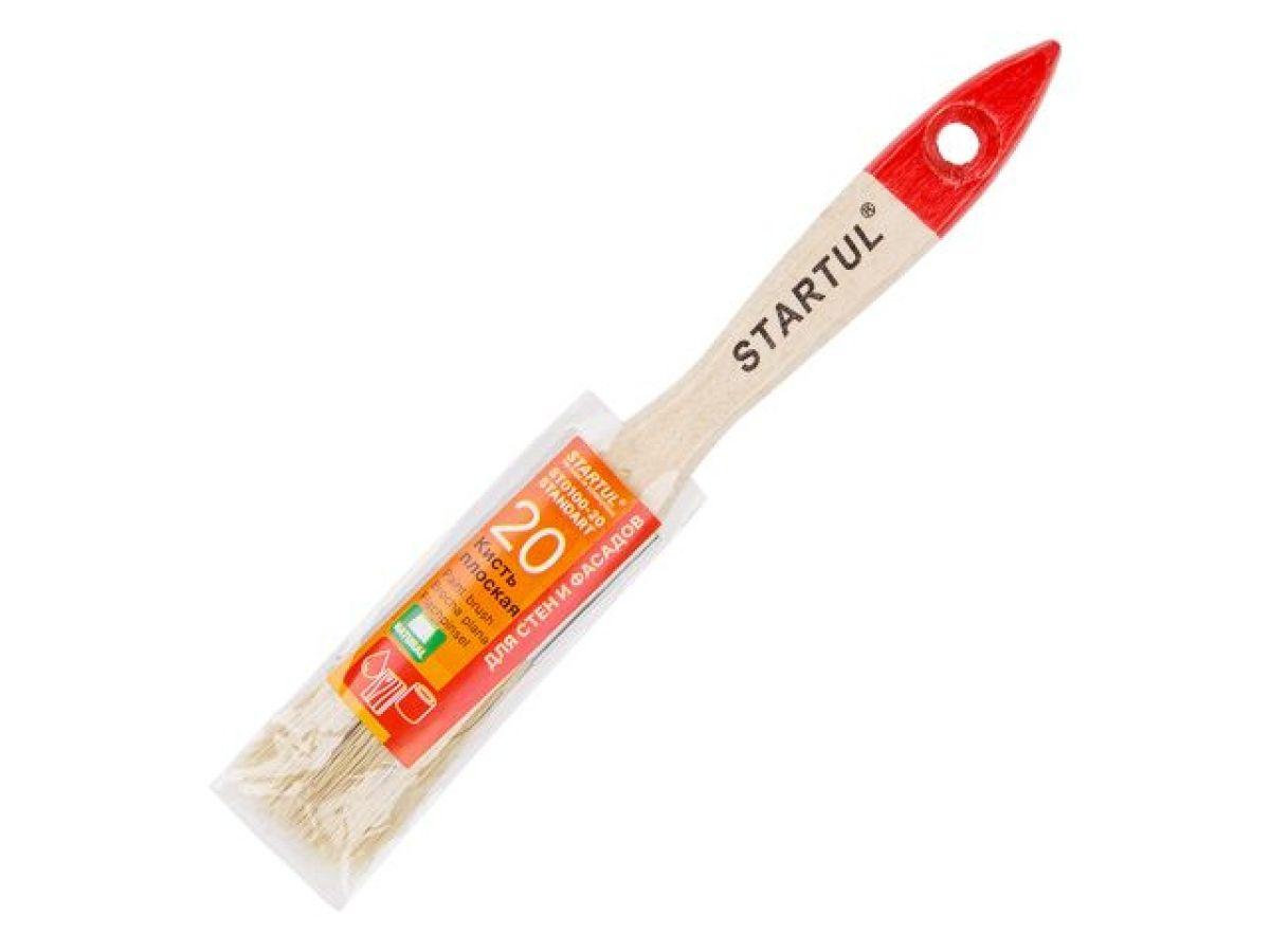 Кисть плоская 3/4"-20мм SRARTUL STANDART