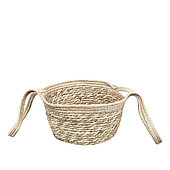 Корзина круглая (рогоз) D30*H30