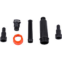 Фильтр ЖУК для полива линейный сеточный (нар. резьбы 1/2", штуцеры 1/2"-3/4", фото 3