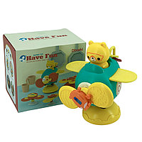 Многофункциональная игрушка «Самолётик» 3 в 1, Игрушка на присоске