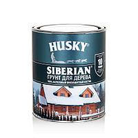 Акриловый биозащитный грунт для дерева husky siberian
