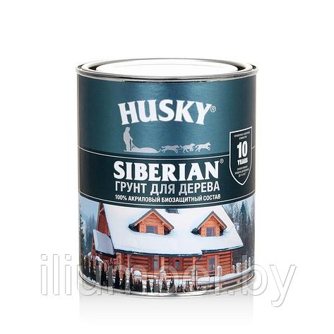 Акриловый биозащитный грунт для дерева husky siberian, фото 2