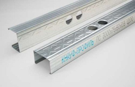Профиль для гипсокартона Knauf ПС 75х50х0,6мм, 3м