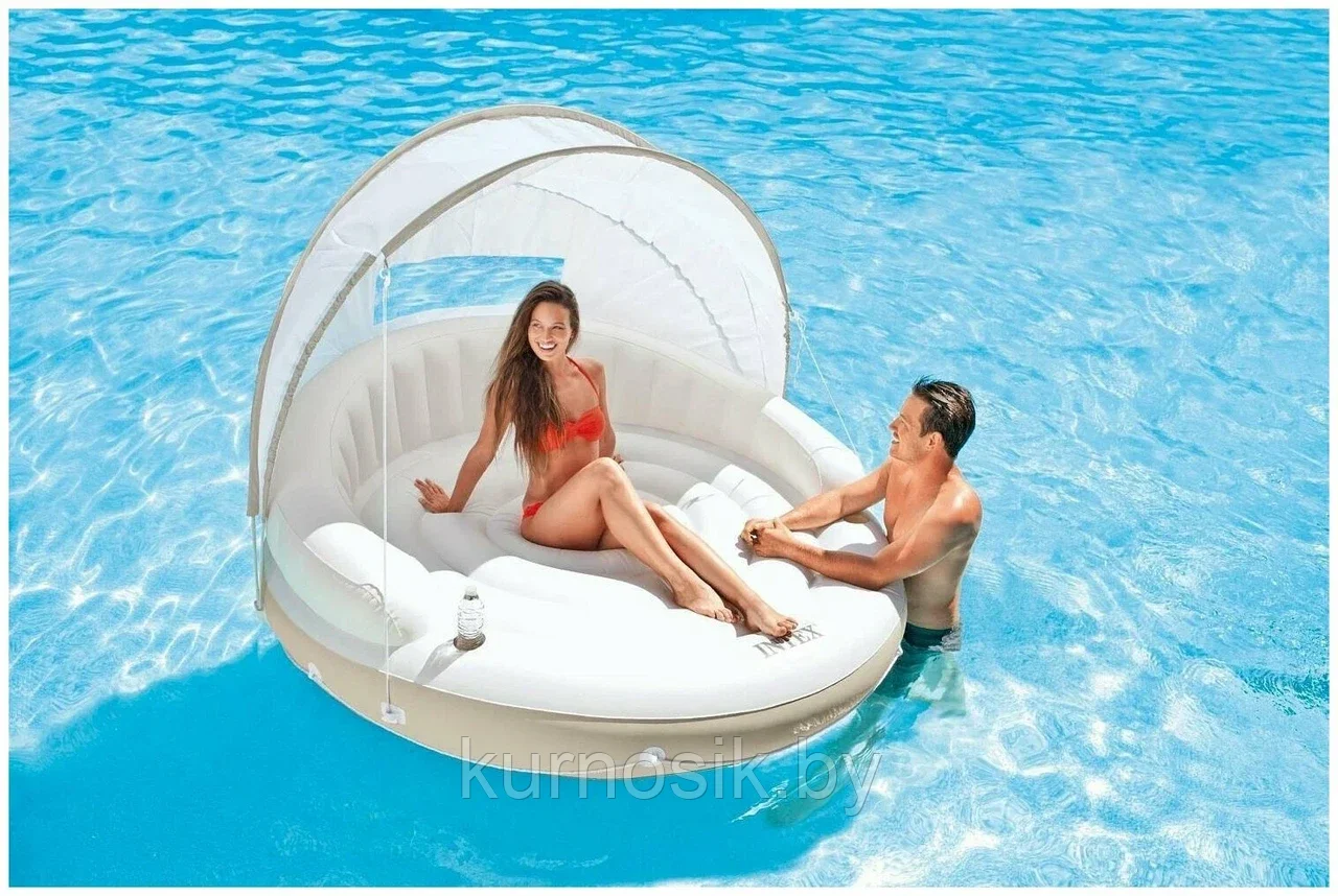 Надувной плот Intex Плавающий островок 58292