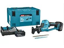 Аккум. сабельная пила MAKITA LXT DJR189RTJ в кейсе (18.0 В, 2 акк., 5.0 А/ч, Li-Ion, дерево до 255 мм, металл