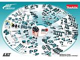 Аккум. сабельная пила MAKITA LXT DJR189RTJ в кейсе (18.0 В, 2 акк., 5.0 А/ч, Li-Ion, дерево до 255 мм, металл, фото 2