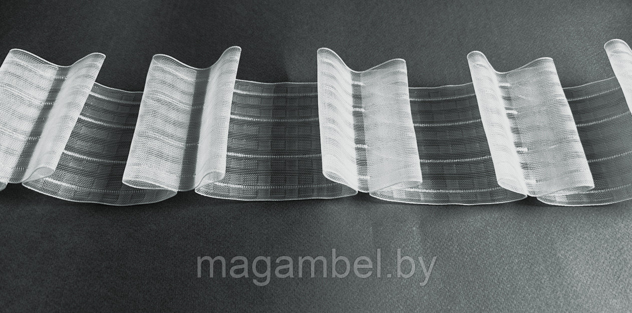 Лента прозрачная "бант с промежутком" 10 см