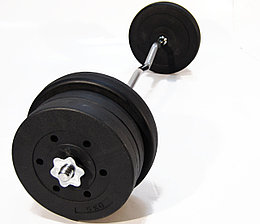 Штанга W 46кг (гриф W 120см+диски 2*10кг+4*5кг)