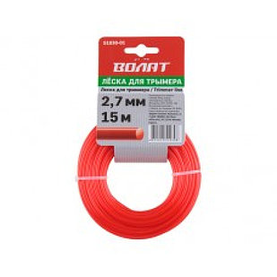 Леска ф 2.7 мм х 15 м кругл. сеч. ВОЛАТ, арт.51030-01