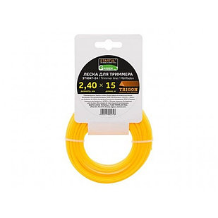 Леска ф 2.4 мм х 15 м треуг. сеч. STARTUL GARDEN, арт.ST6047-24