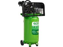 Компрессор ECO AE-1005-B2 ременной (380 л/мин, 8 атм, ременной, масляный, вертикальный ресив. 100 л, 220 В,