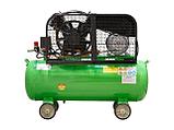 Компрессор ECO AE-705-B1 ременной (380 л/мин, 8 атм, ременной, масляный, ресив. 70 л, 220 В, 2.20 кВт), фото 3