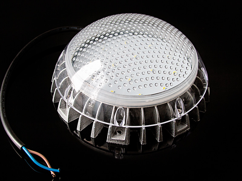 Светодиодный светильник LP-R-25 (220V, 25W, холодный белый, ЖКХ, IP65, антивандальный)