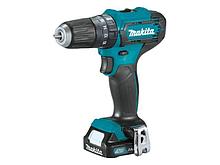 Аккум. ударная дрель-шуруповерт MAKITA CXT HP 333 DWME в чем. (12.0 В, 2 акк., 4.0 А/ч Li-Ion, 2 скор., 30 Нм,