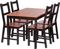 Кухонный стол TetChair Sonata Dining Set (антик/черный)