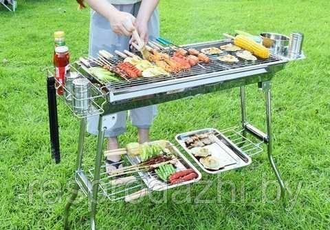 Переносной складной мангал гриль BBQ TL-003