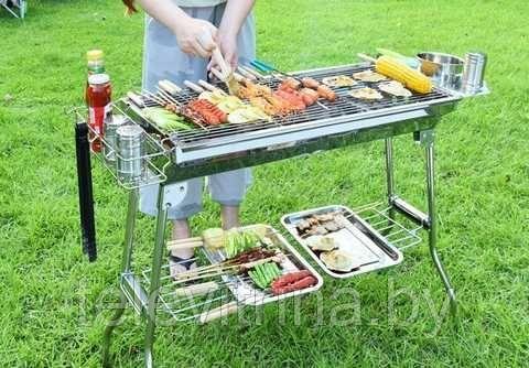 Переносной складной мангал гриль BBQ TL-003