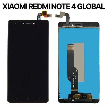 Экран для Xiaomi Redmi Note 4 Global c тачскрином, чёрный, фото 2