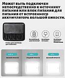 Косметичка дорожная с зеркалом и подсветкой Led makeup mirror YB-015, фото 4