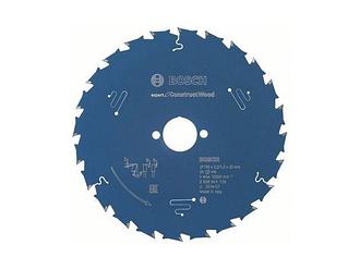 Диск пильный 190х30 мм 24 зубьев по дереву EXPERT FOR CONSTRUCT WOOD BOSCH