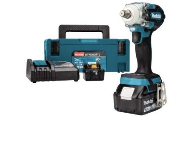 Аккум. ударный гайковерт MAKITA LXT DTW300SF1J MAKPAC