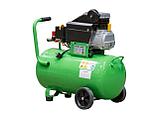 Компрессор ECO AE-501-3 коаксиальный (260 л/мин, 8 атм, коаксиальный, масляный, ресив. 50 л, 220 В, 1.80 кВт), фото 4