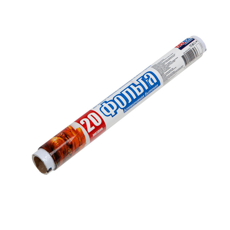 Фольга алюминиевая 20мх29см / 02-07-0274