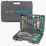 Набор инструментов 142 пр.1/4''3/8''1/2''(6-гр.)(4-32мм), фото 3