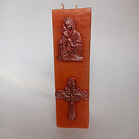 Свеча "УГОЛЁК" восковая на защиту- 24 см