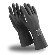 Перчатки неопреновые MANIPULA ХИМОПРЕН, х/б напыление, р-р 8(M), 9(L), 10(XL) К80/Щ50 черные ЦЕНА без НДС!!!