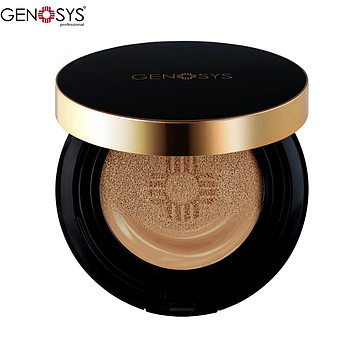 BB кушон Genosys Skin Caring Blemish Balm Cushion SPF50 Тон 03 Camel