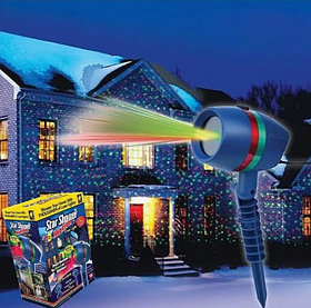 Лазерный проектор Star Shower Laser Light