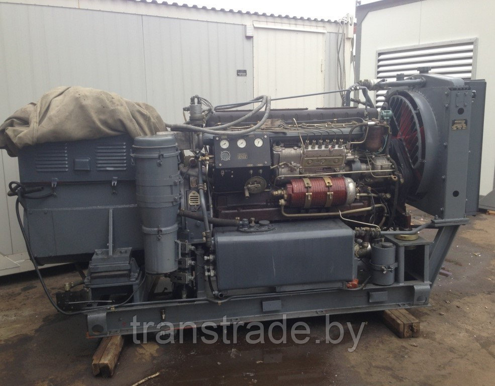 ДГА-200 - Электростанция с дизельным двигателем Д12