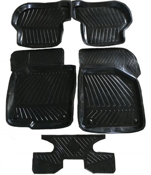 Коврики салона VW GOLF PLUS/Skoda Yeti (4 ковра+перемычка)