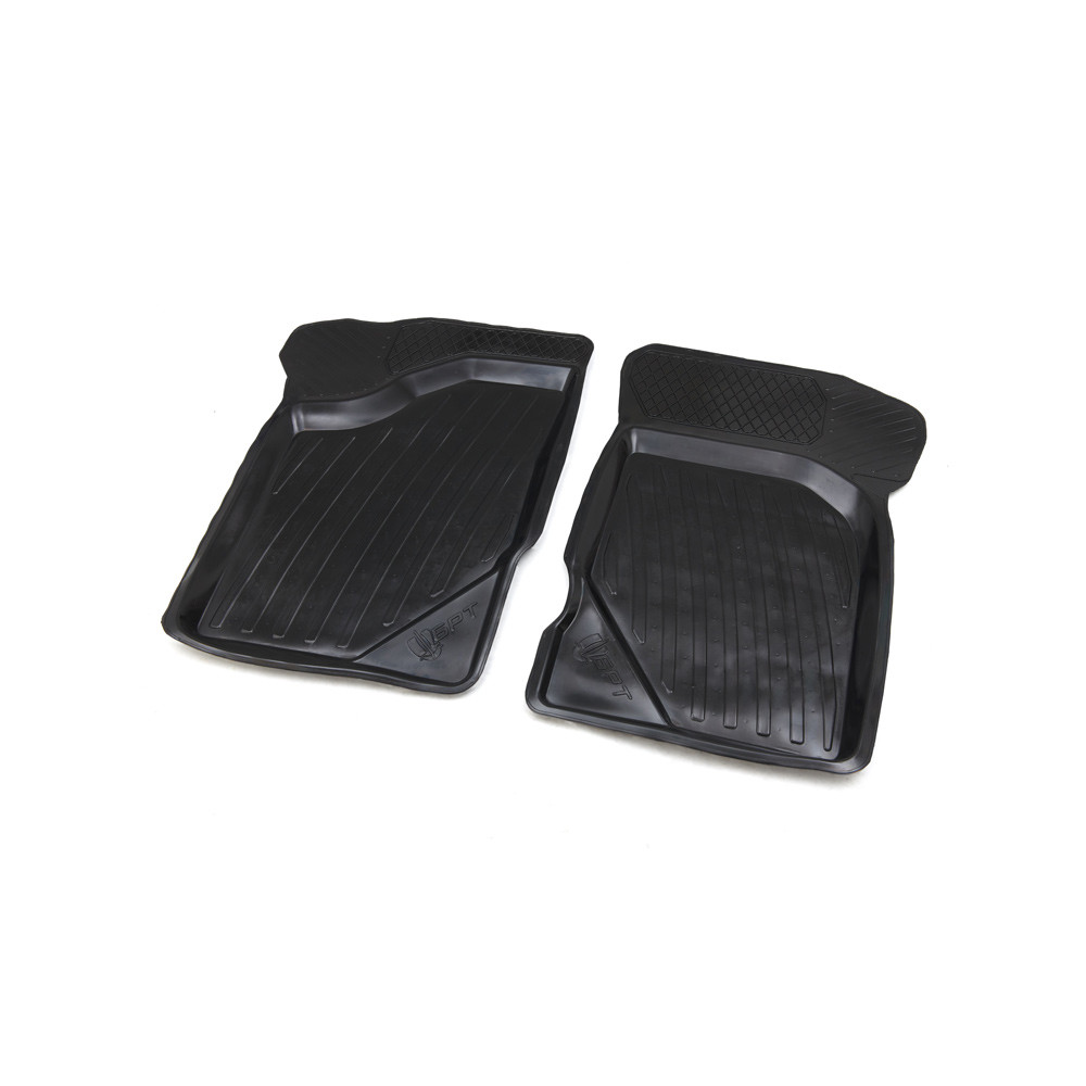 Коврик салона ВАЗ-2190-92 ГРАНТА с задней перемычкой 4шт в пакете серия Оригинал + материал: каучук