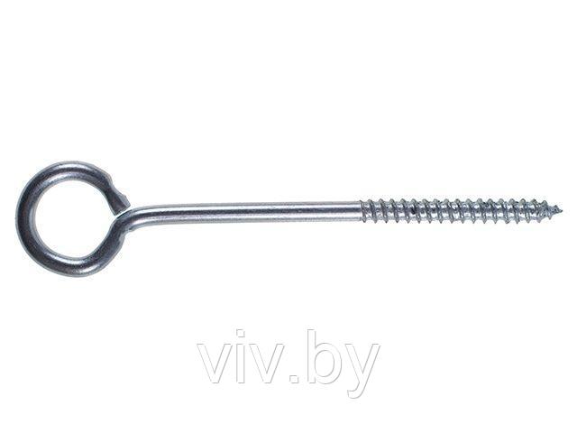 Крючок 6.0х80 мм О-образный, цинк (100 шт в карт. уп.) STARFIX