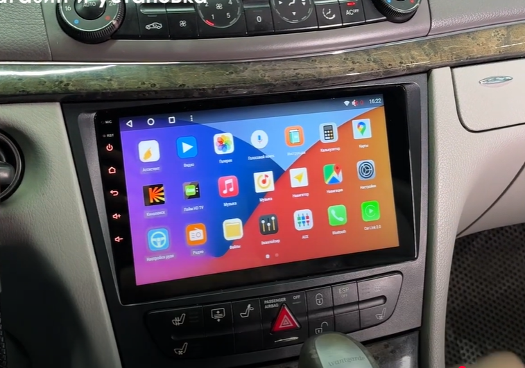Штатная магнитола Parafar для Mercedes-Benz E класс (2002-2010) W211 на Android 13 (2/32Gb + 4G)