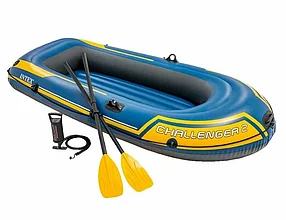 Надувная лодка Intex Challenger-2 Set 68367NP двухместная
